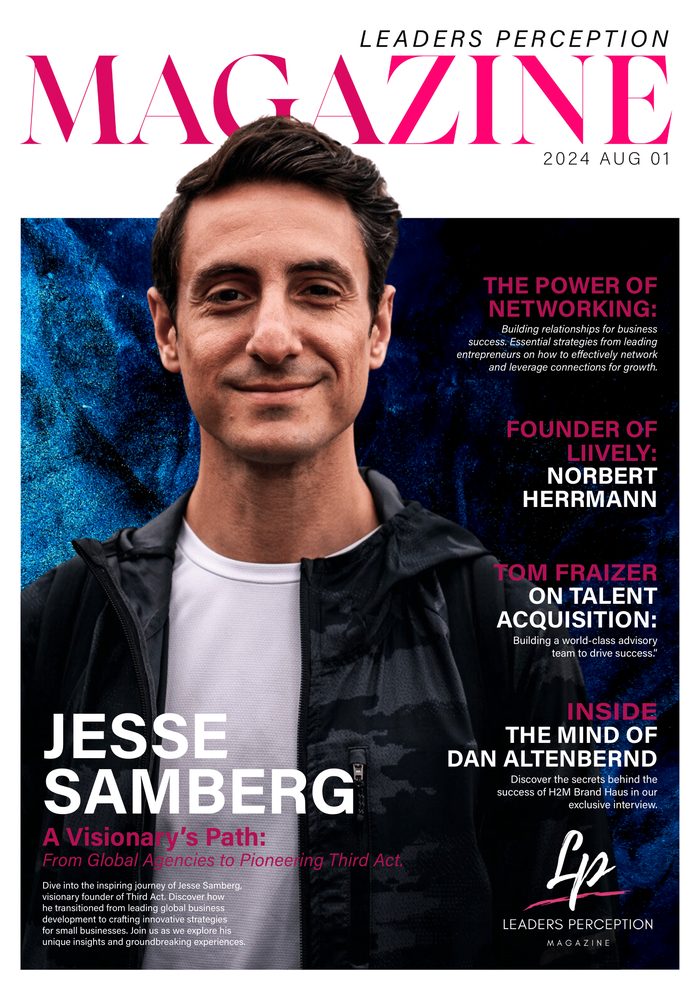 Leaders Perception Magazine, volume 1 cover